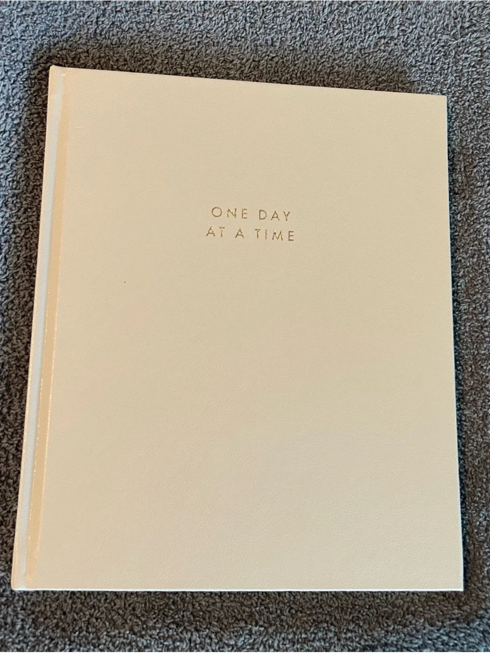 Target Threshold Faux Leather Planner in Pale Peach